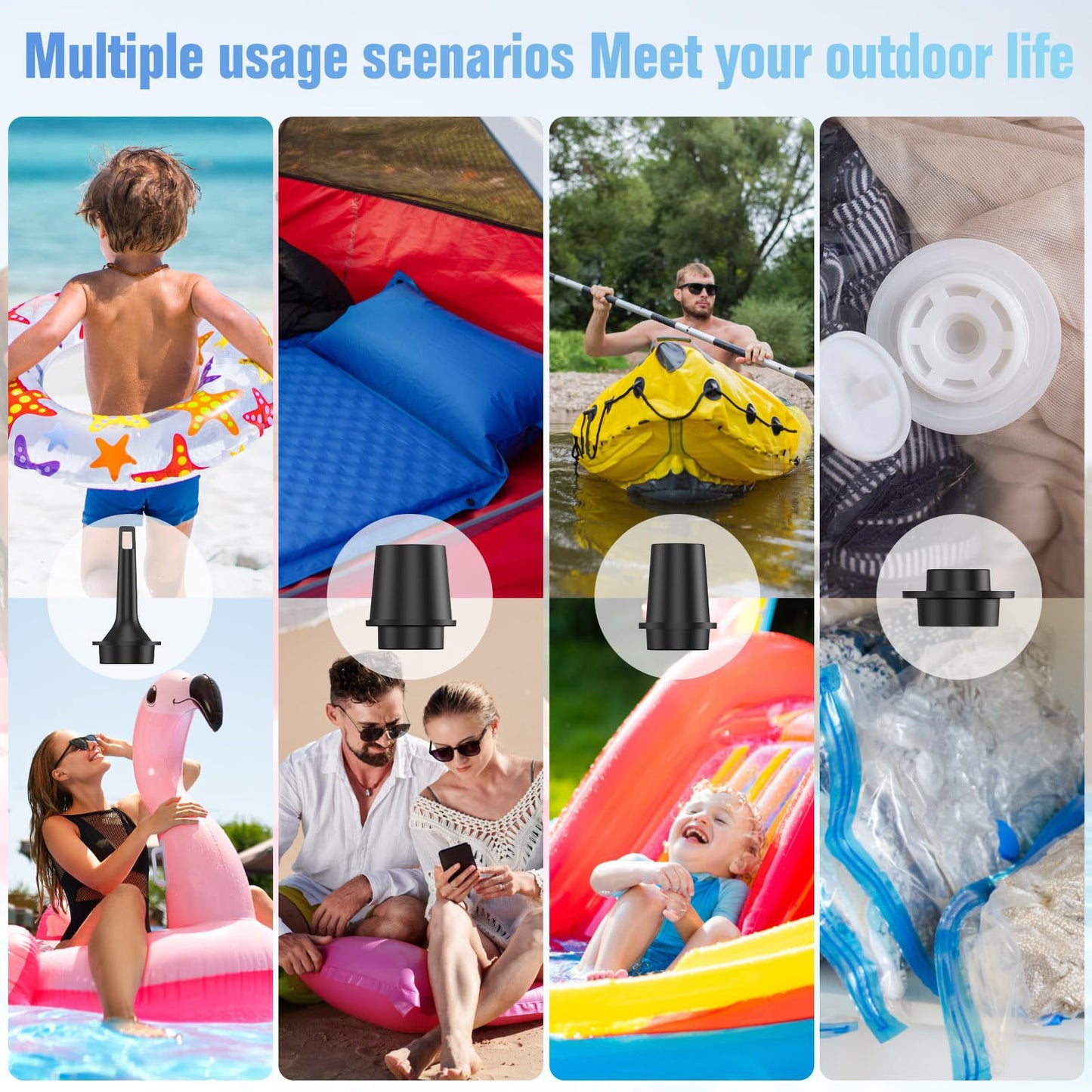 Household electric air pump small fast pumping and charging dual-purpose suction pump wireless outdoor lithium battery air pump