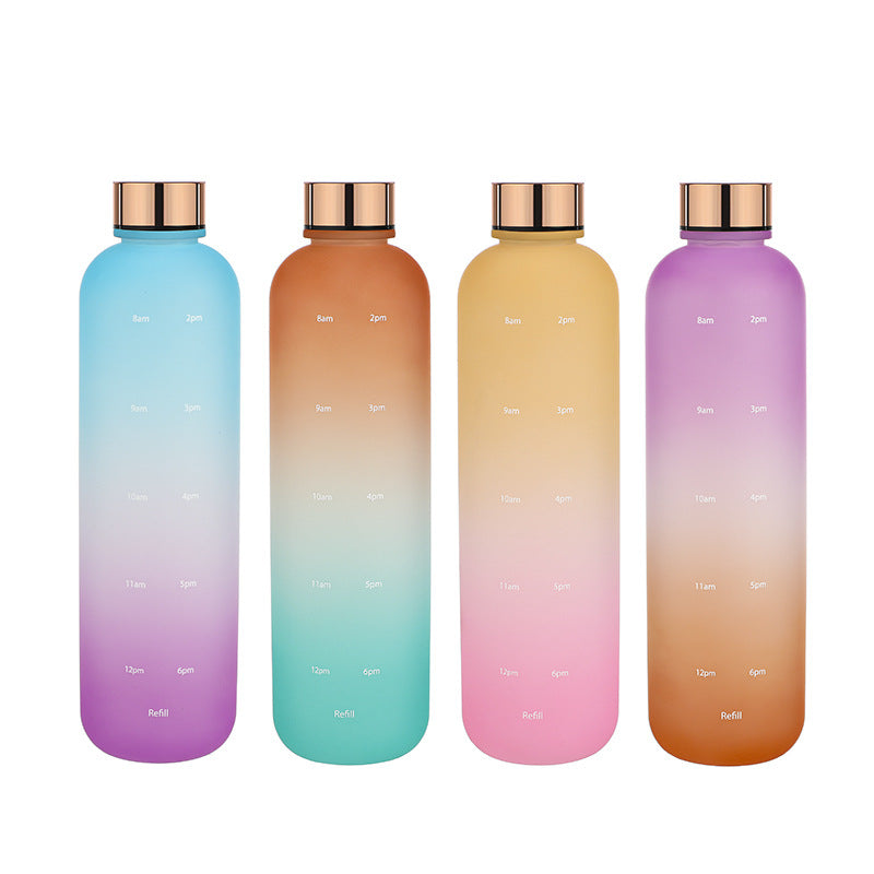 Large-capacity direct drinking internet celebrity sports water bottle portable outdoor space cup