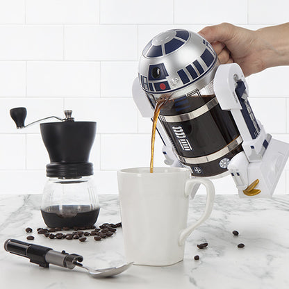 Star Wars R2D2 Robot Mini Home Hand-Poured Coffee Maker Coffee Pot Thermos Pot Mocha French Press Pot