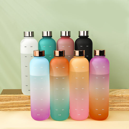 Large-capacity direct drinking internet celebrity sports water bottle portable outdoor space cup