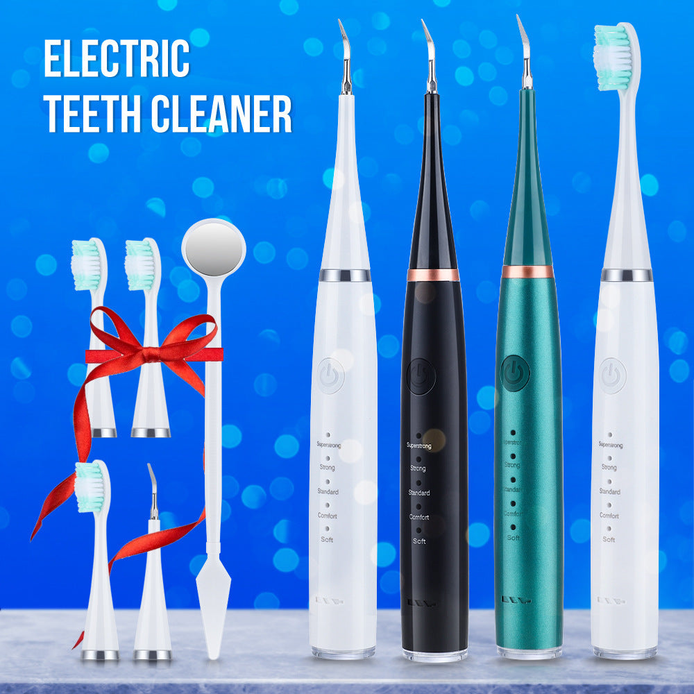 5-speed high-frequency vibration tooth cleaner USB electric toothbrush