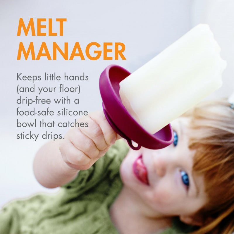 Popsicle Holder Children's popsicle ice cream stick leak-proof popsicle holder to eat ice cream artifact dirty hands