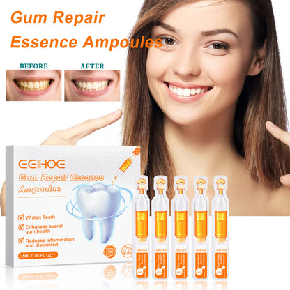 EELHOE Teeth Repair Essence Deep Cleans Yellow Teeth, Tooth Stains, Tartar, and Gum Care Oral Care Essence