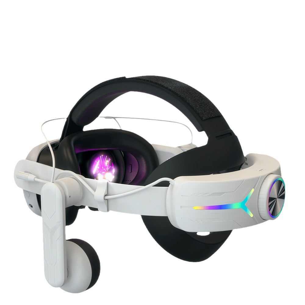 Cross-border new Meta quest3 headset RGB electronic adjustment headset 8000 mAh VR headset VR accessories