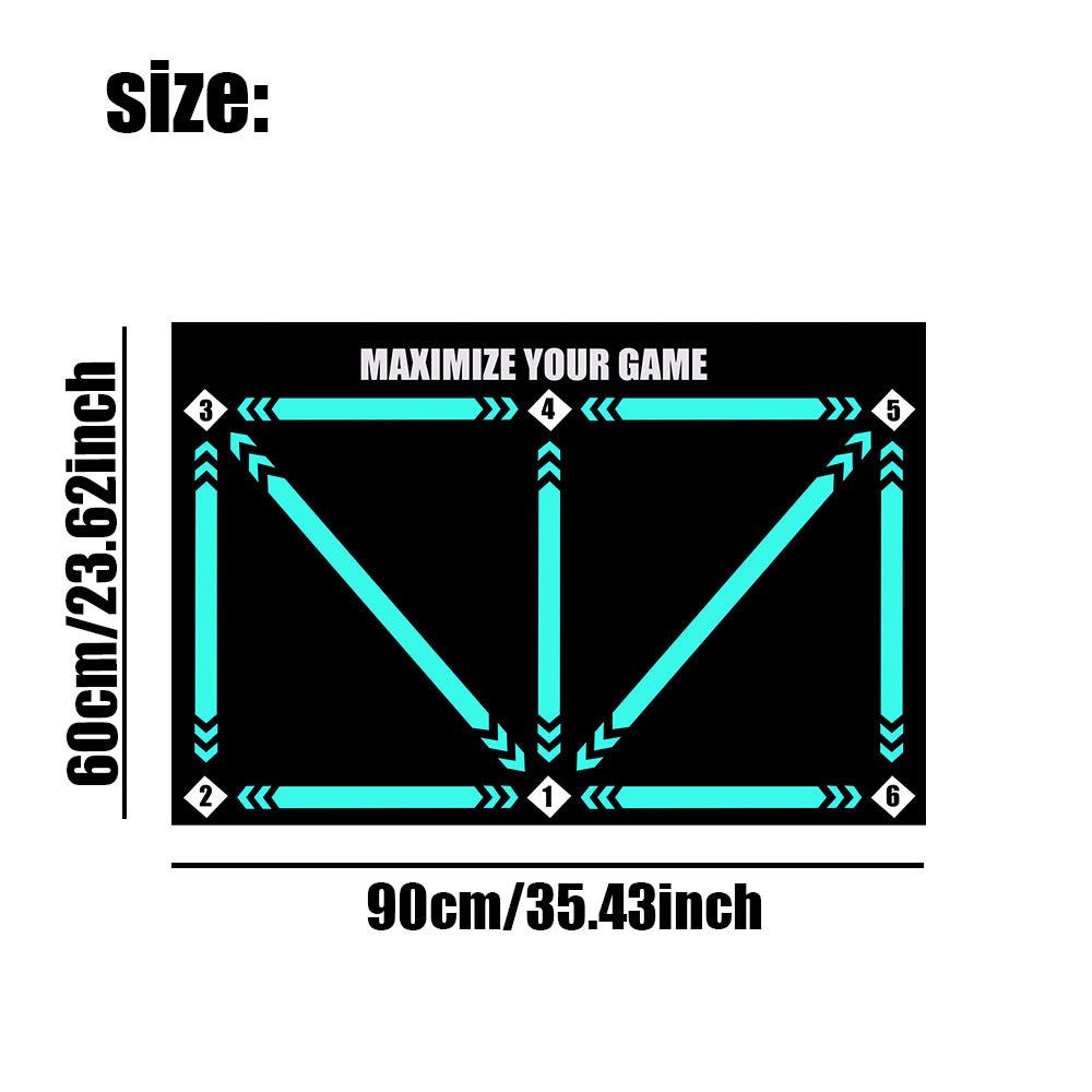 Football team training mats