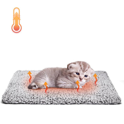 Amazon winter hot pet mat pet nest heating mat warm constant temperature heat storage cat and dog sleeping mat