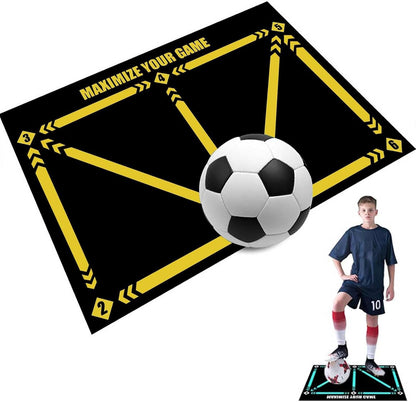 Football team training mats