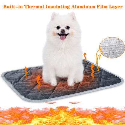 Amazon winter hot pet mat pet nest heating mat warm constant temperature heat storage cat and dog sleeping mat